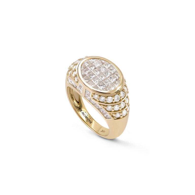 RING LADY WHITE DIAMONDS - Rainbow K