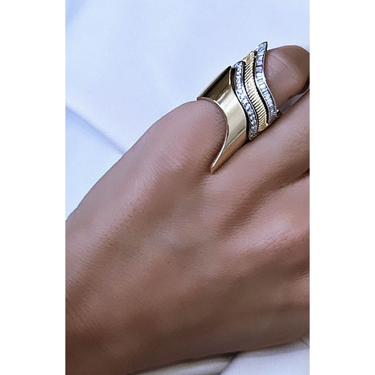 RING RAINBOW WHITE 4